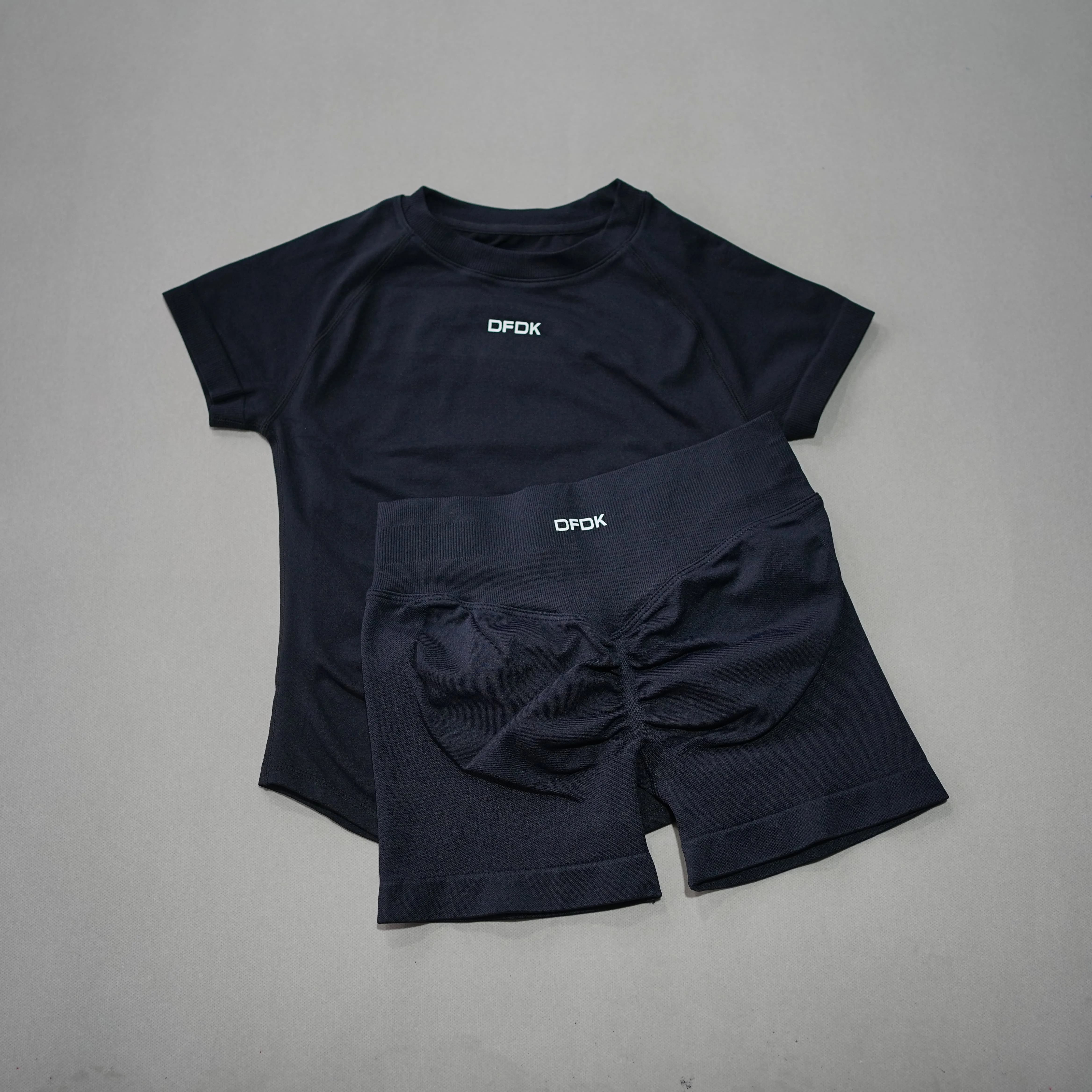 DFDK Women's Round Neck Short  - Crossfit Yoga ulasan dan harga