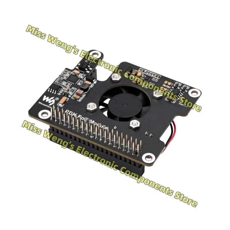 RDK PoE Module , RDK X5 Development Board, Power over Ethernet Expansion Board, POE Heat Sink Module