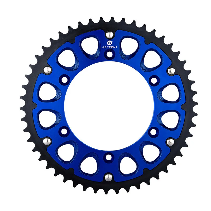 Motorcycle Rear Sprocket For YAMAHA YZ 125 250 250F 400F 426F 450F WR 250 250F 450F WR250 WR250F WR400F WR426F WR450F 2003-2019