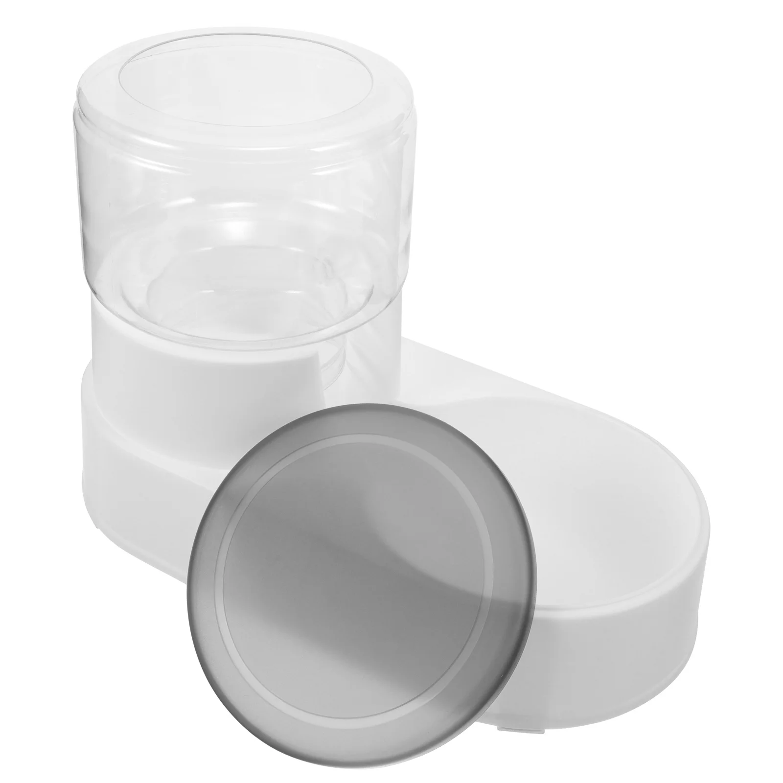 

Dog Food Feeder Automatic Pet Feeder Durable Plastic Food Dispenser Break Proof Lightweight Practical Cat Biscuit Dispenser