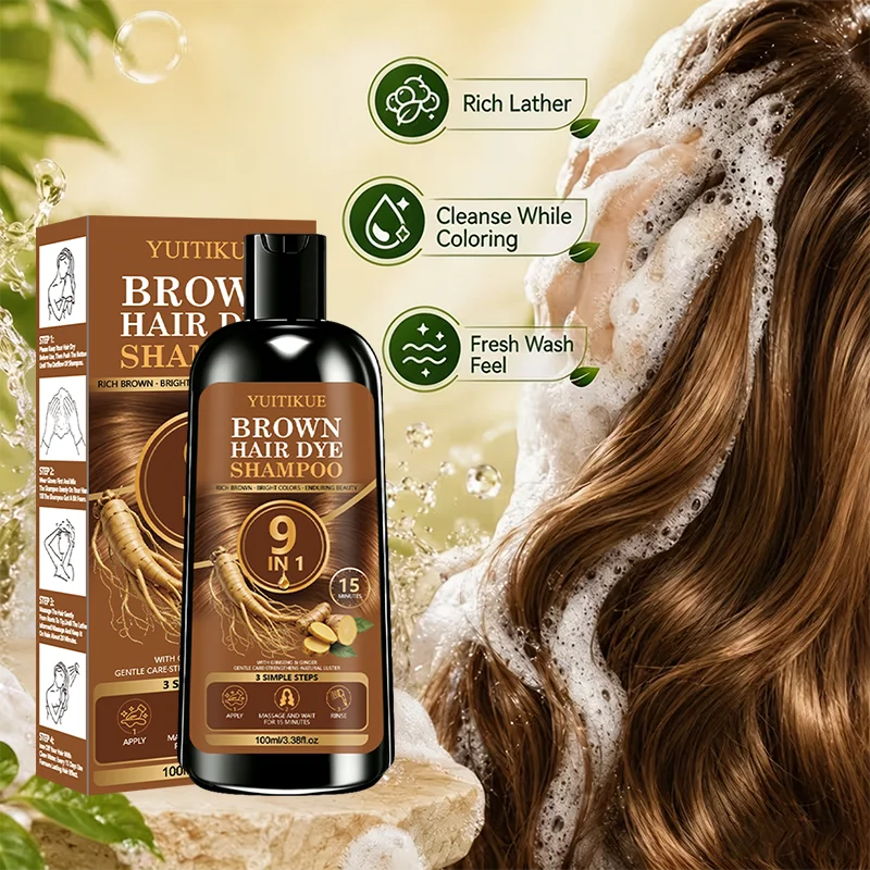 YUITIKUE 9-in-1 Braunes Haarfä – Hair Care Ginseng Bewertung und Preis