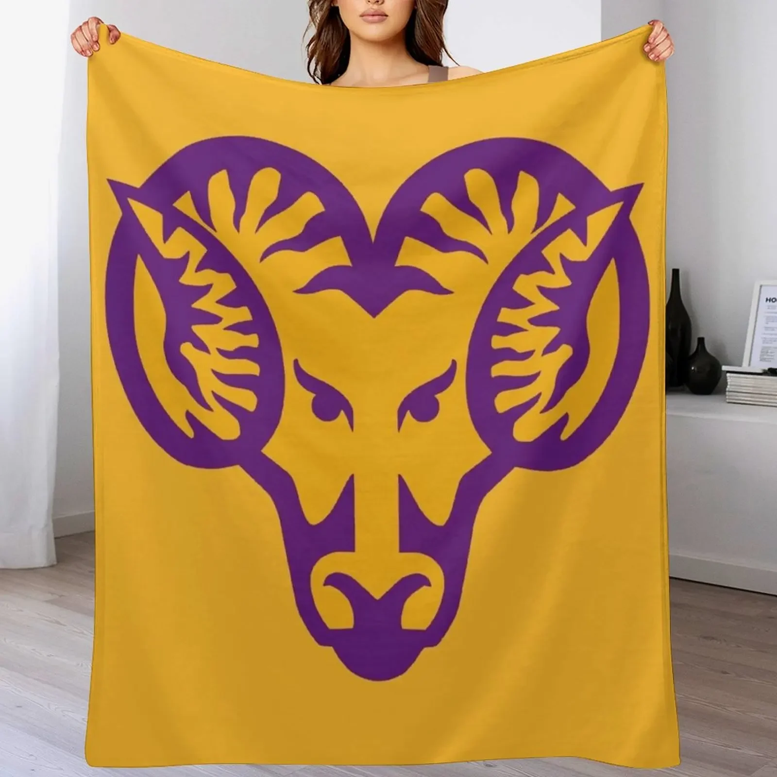 

The West Chester Golden Rams Throw Blanket Baby christmas decoration Giant Sofa Sofas Blankets