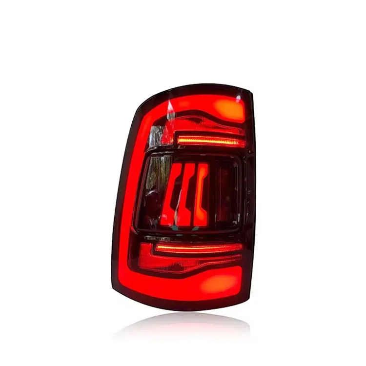 Hochwertige Auto-Heckleuchten-Baugruppe für Dodge RAM 1500 2009–2018, Modifizieren Sie Autoteile, DRL-LED-Rückleuchten