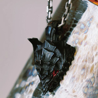 Anime Guts Black Swordsman Armor Necklaces Cosplay Accessories  jewelry Prop Fans Gift