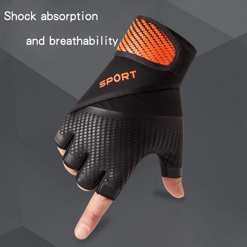 Gym Gloves Fitness Weight Lifting Gloves Body Building Training Sports Exercise Cycling Sport Workout Glove for Men Women