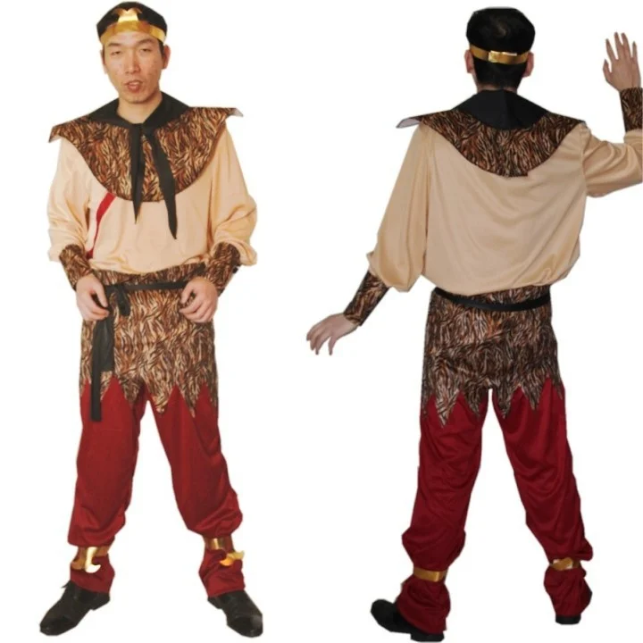 زي تنكري للهالوين مستوحى من سفر الملك القرد وو تانغ جي في كتاب سفر إلى الغرب، يتضمن شخصيات تانغ سينغ وزو باجي وشا ووجينغ