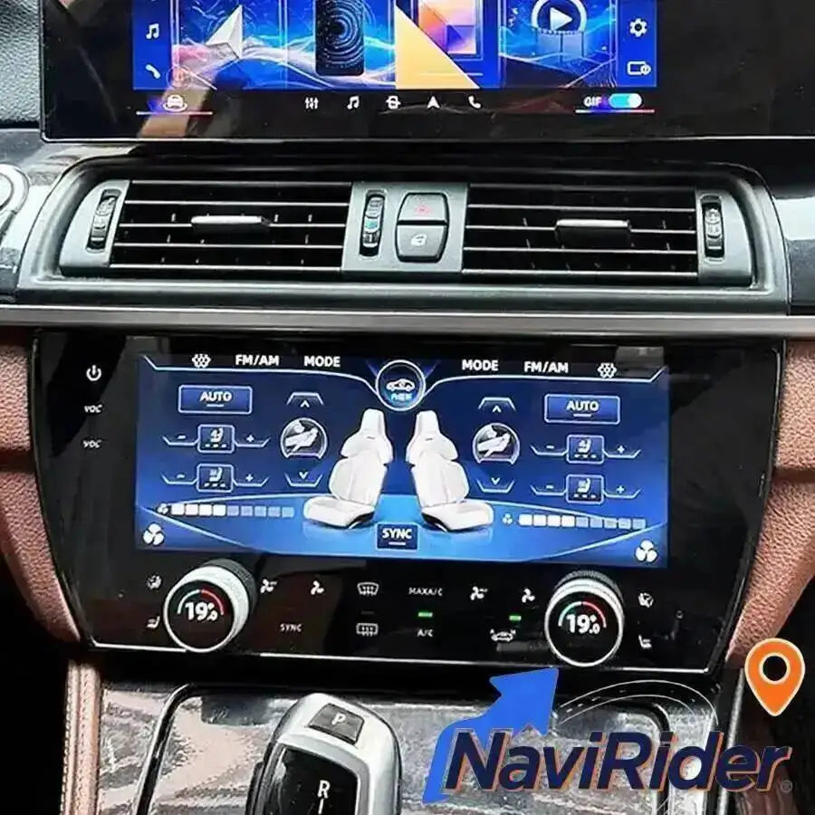 10.25'' For BMW 5 Series F10 F11 F18 2010-2017 AC Panel Air Conditioning Climate Control Screen Touch Stereo Display Head Unit
