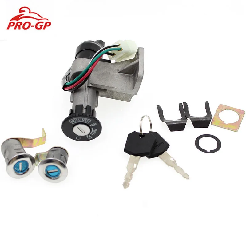 

Motorcycle Ignition Switch Lock Keys For 50CC 125CC 150CC 50 125 150 GY6 Taotao Moped Scooter Chinese Scooters Parts