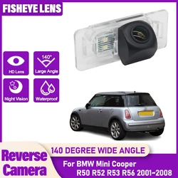 For BMW Mini cooper R50 R52 R53 R56 2001~2008 Car Reversing Back Up Camera Fish Eyes Night Vision Waterproof High Quality HD RCA