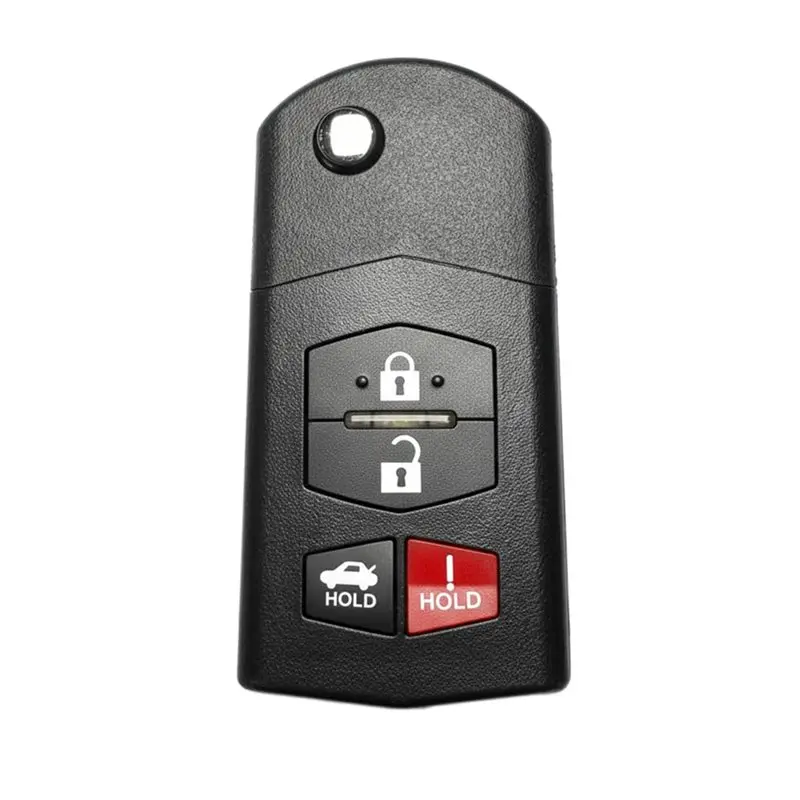 Car Key Fob With 4 Buttons Remote Control 315Mhz BGBX1T478SKE125-01 For Mazda 3 Seden 2010-2013 Keyless Entry System Door