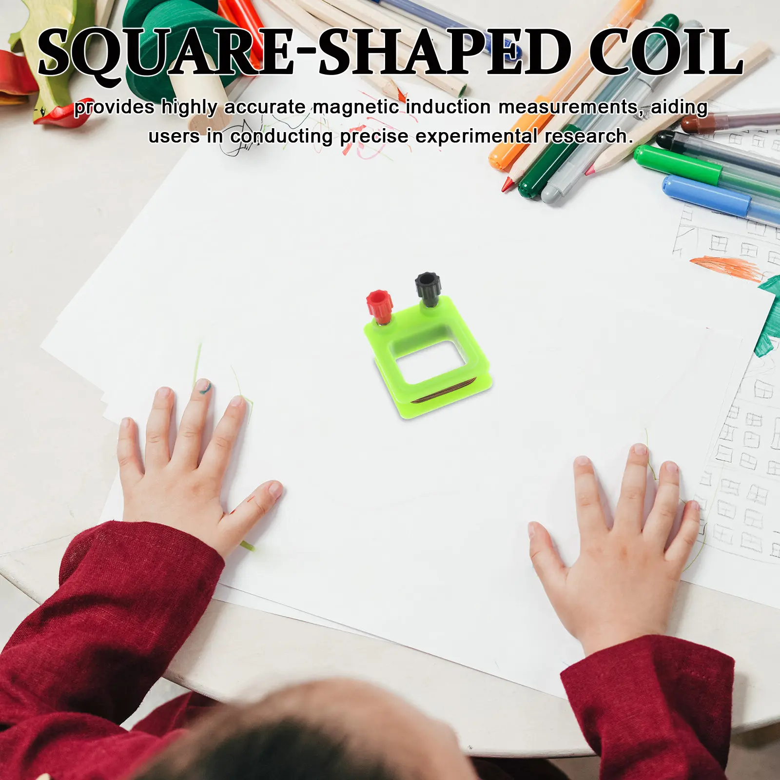 Electromagnetic Coil for Teaching Cylindrical Physics Lab Apparatus Primary Coils