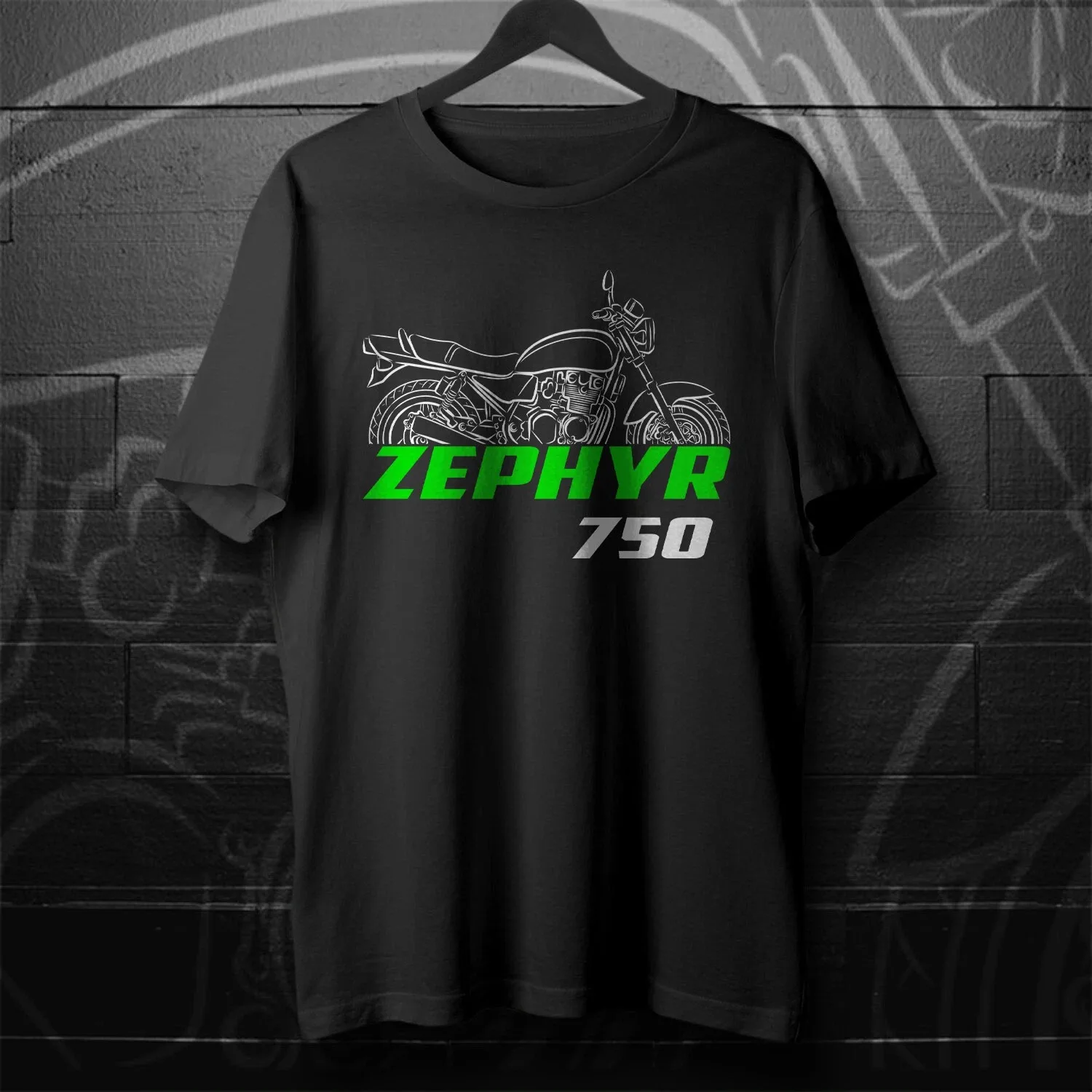 Meilleur t-shirt de moto Zephyr 750 & 750RS - T-shirts en coton pour le cyclisme quotidien, pour hommes et femmes