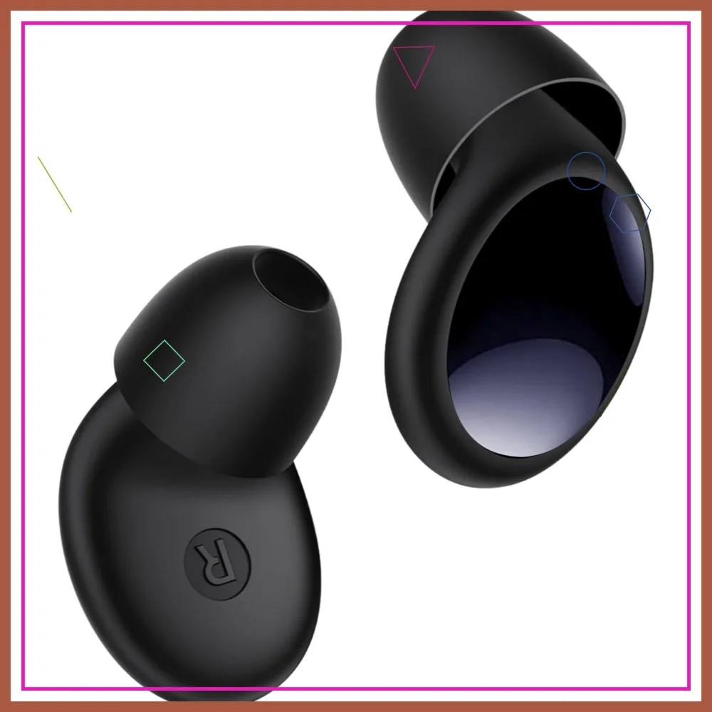 

Беруши с шумоподавлением 45 дБ для сна, от храпа, для концертов и авиаперелетов - многоразовые силиконовые с 8 насадками