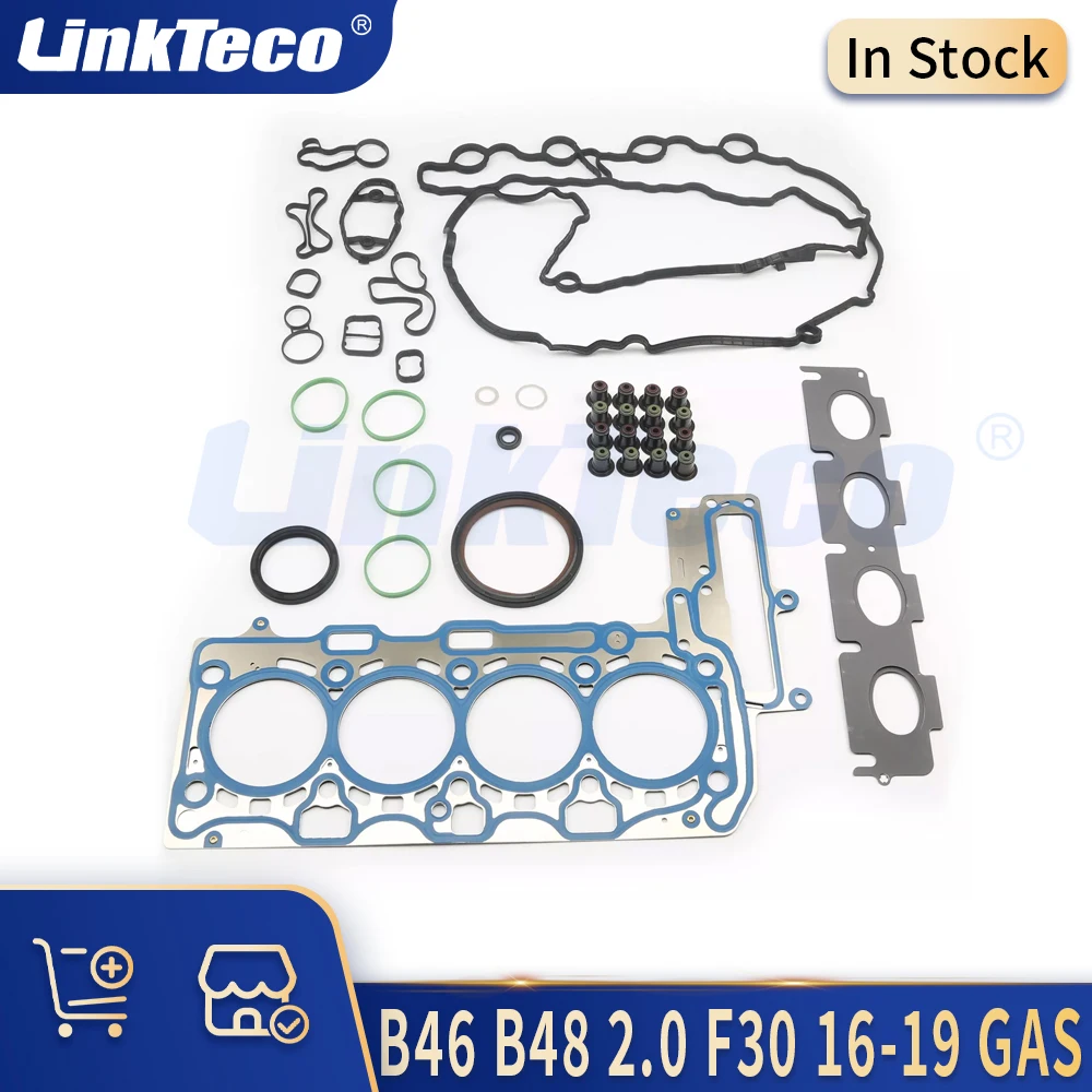 Engine Parts Cylinder Head Gasket Set 2.0 L B46 B48 16-19 Gas For BMW X1 X2 X3 X4 F20 F30 MINI Cooper Clubman Cabrio Countryman