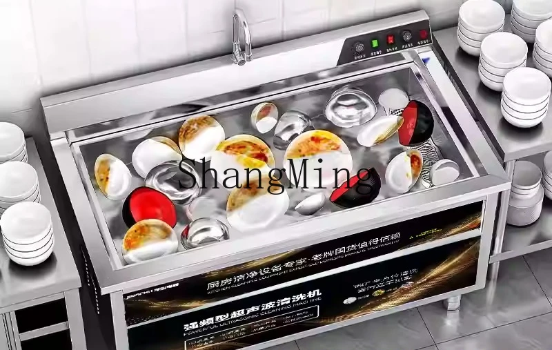 ZYY Commercial Kitchen Catering Equipment Automatic Large and Small Dish Brushing Machine for Restaurant Canteens