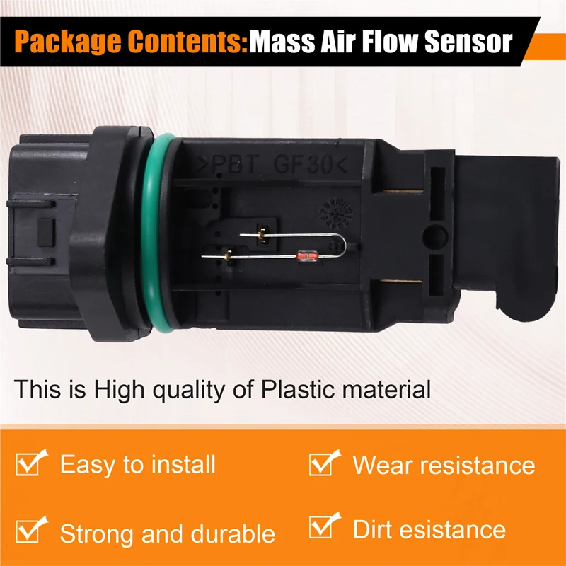 

Car Mass Air Flow Sensor F00C2G2039 For Nissan Almera MK II Almera Tino Primera Traveller 1996-2015 27063267 282192B