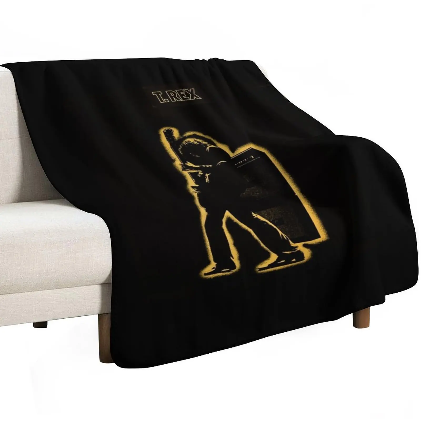 Electric Warrior - T-Rex Throw Blanket Giant Sofa Extra Large Throw Moving Baby Luxury Thicken Custom Blankets