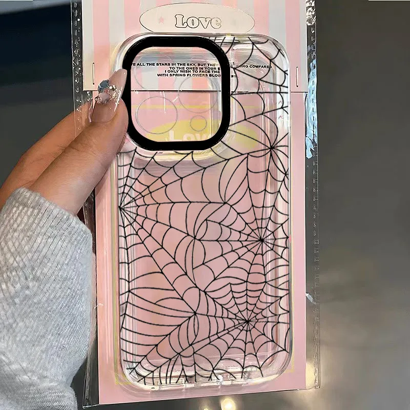 Casing Ponsel Pola Labu Premium Halloween untuk Xiaomi Redmi Note 14 13 12 Pro Plus 5G 12S 11 10 Redmi 13 12 14C 13C 12C Sampul