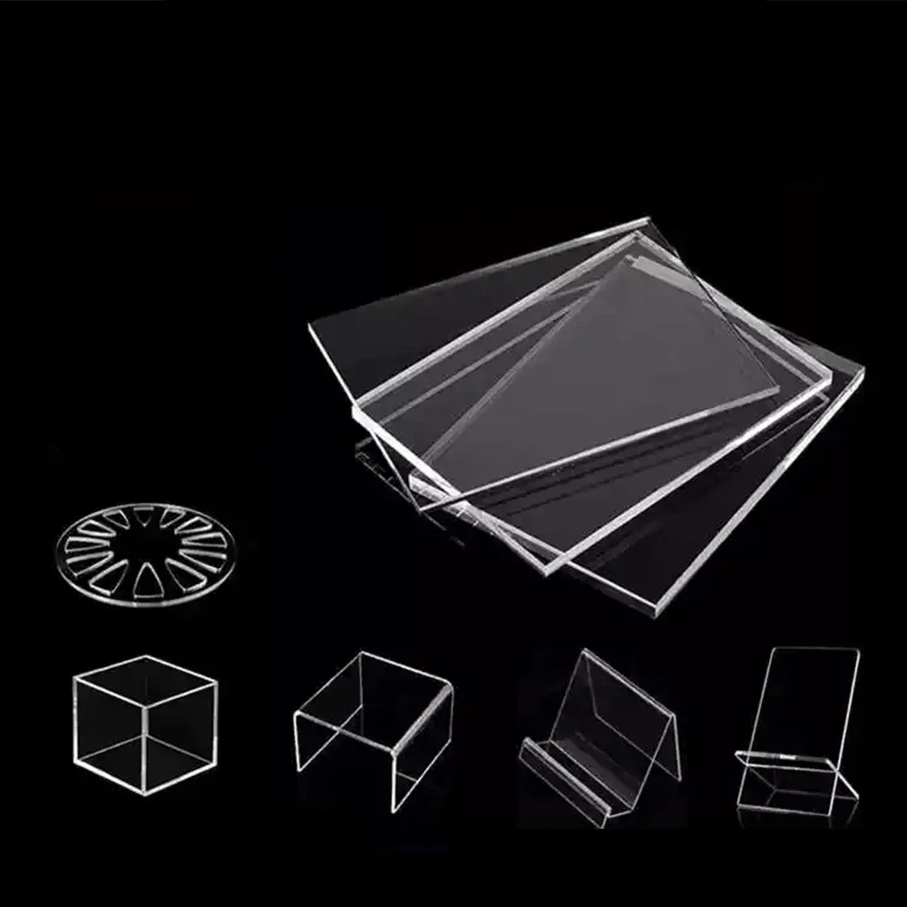 Panneau d'endurance PC Transparent, épaisseur 0.5-20mm, plaque en Polycarbonate, feuille de plastique résistante à l'usure, bricolage dur pour la maison, 297x210mm