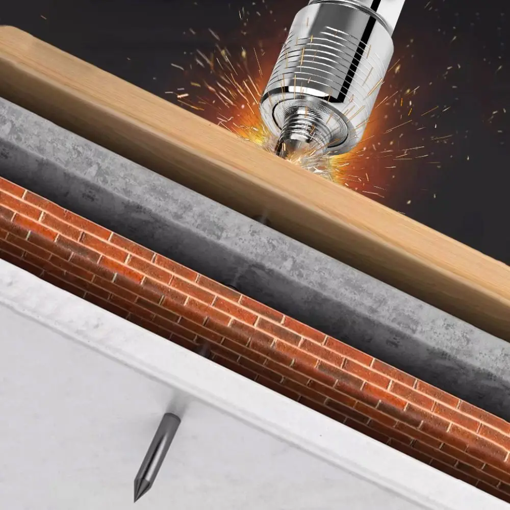 خمسة أضعاف إسكات الاسمنت جدار بائع المسامير جريئة إطلاق دبوس بيد واحدة عملية دليل آلة الأظافر القيود اللانهائية