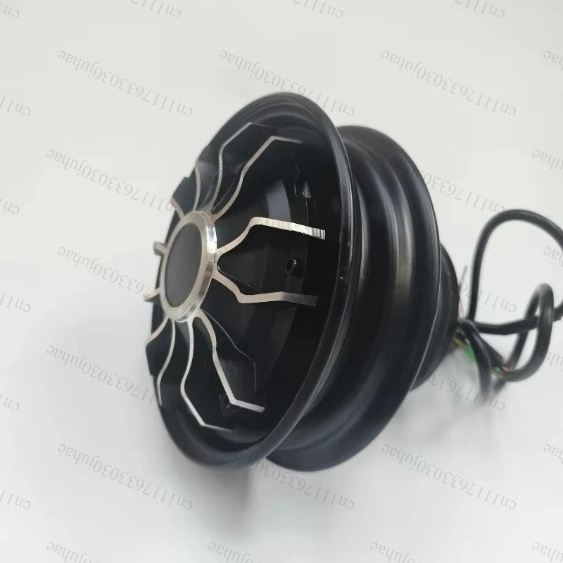 Tricycle rear wheel single-sided axle motor, wheel hub brake motor