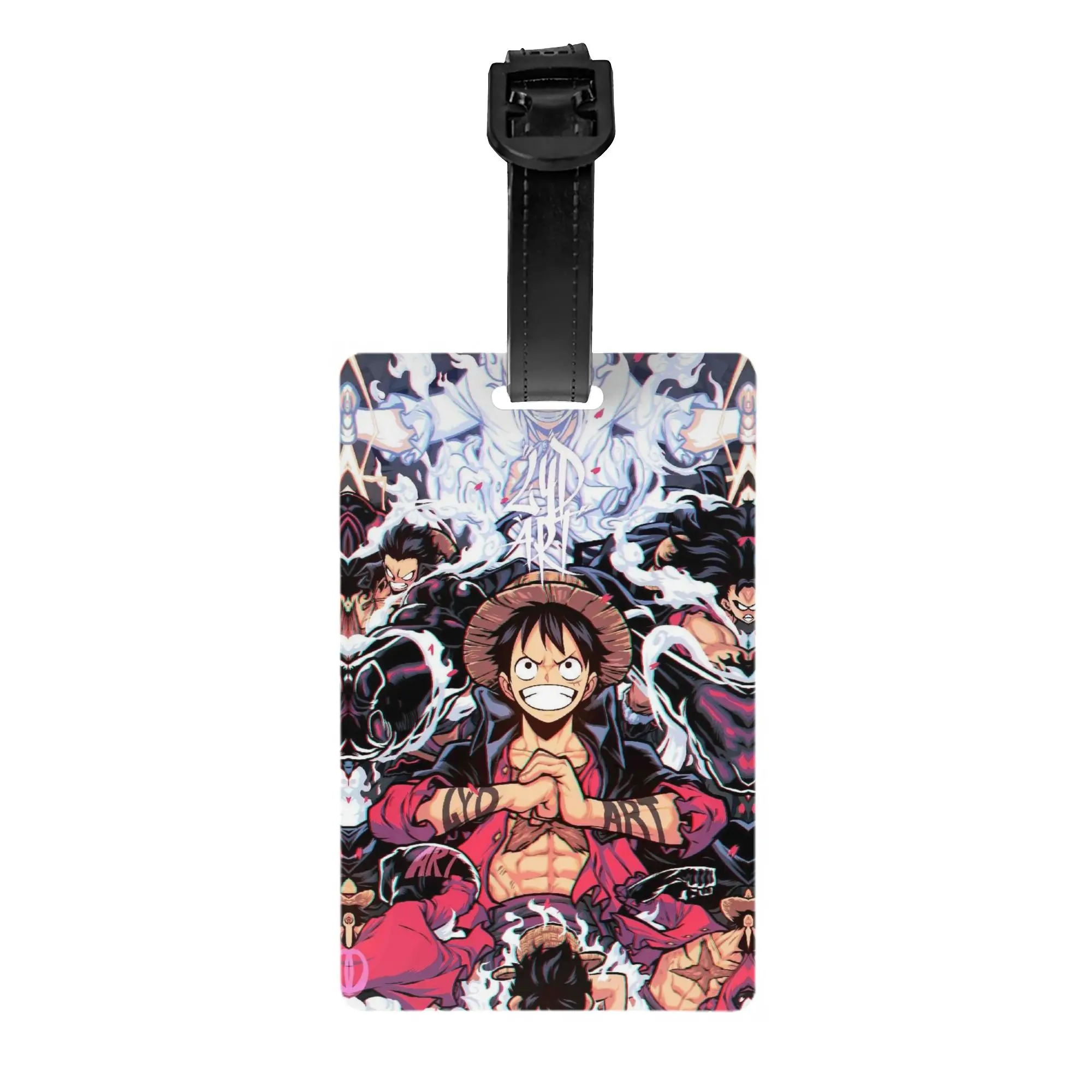Custom Anime One P-Pieces Luggage Tags Custom  Baggage Tags Privacy Cover ID Label