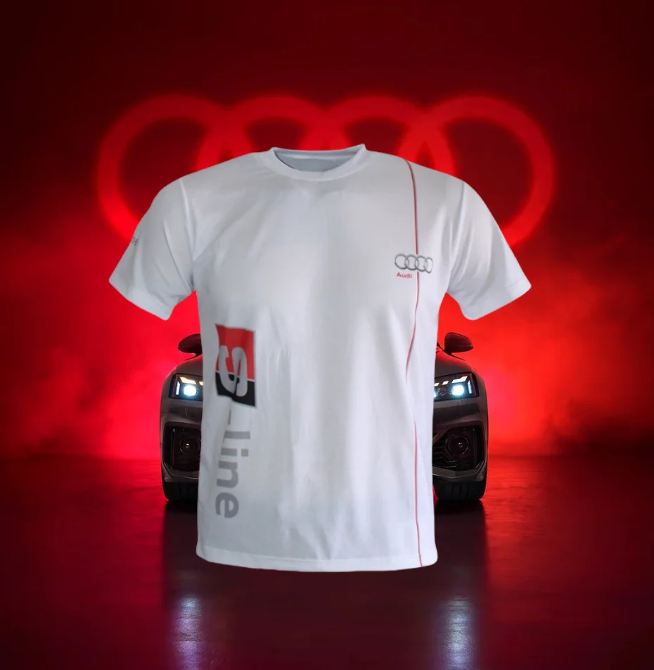 

Audi Authorization High Performance Quattro Motorsport T-Shirt Men Women Clothes Breathable Quick-drying Comfort Casual T-Shirt