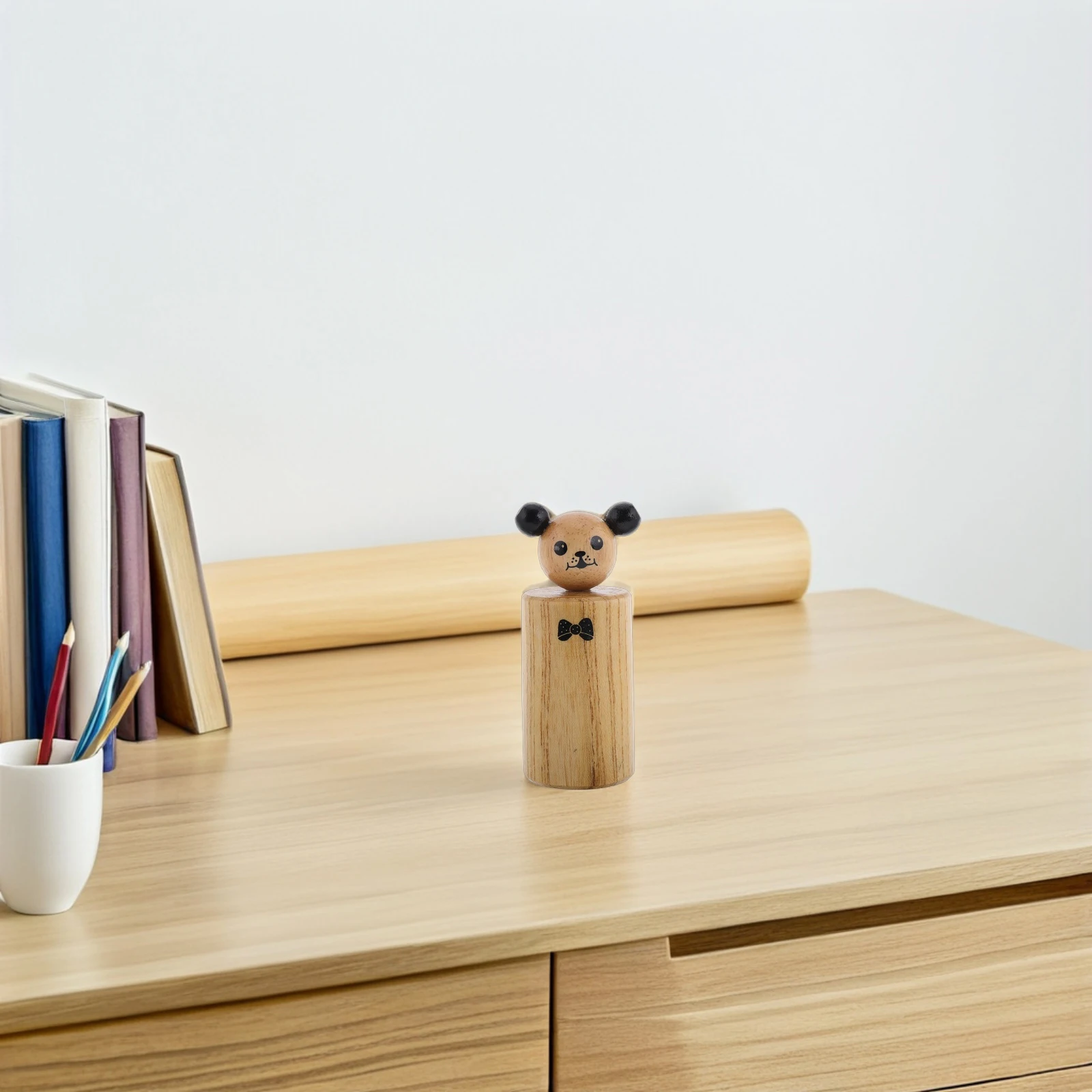 

Wooden Percussion Shaker Instrument Cartoon Sand Hammer for Beginners Concert Music Performances Party Favor