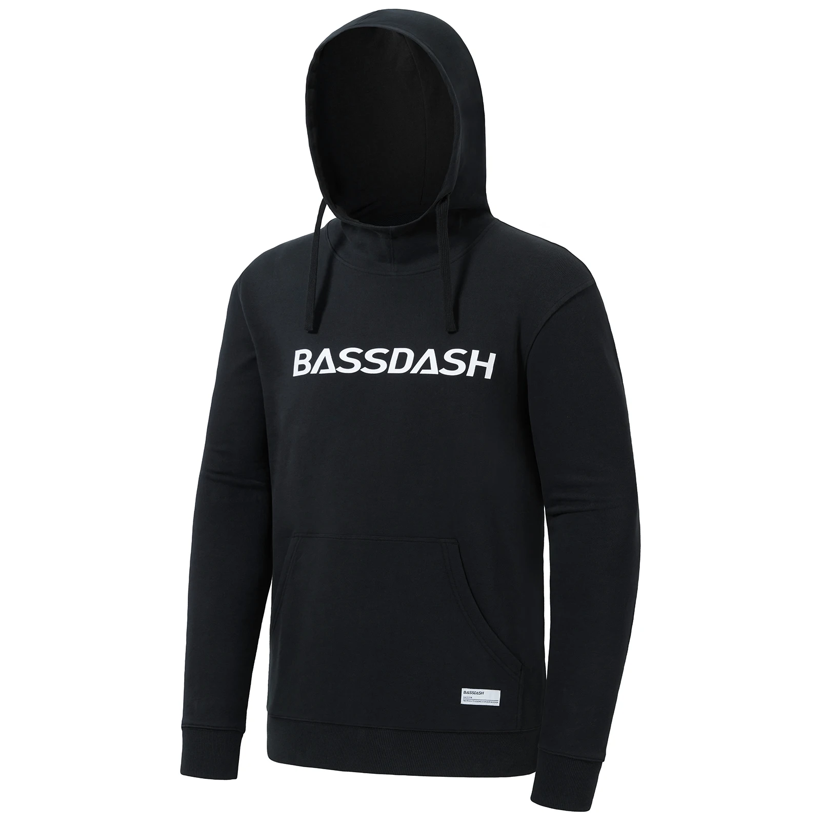 BASSDASH Mens Cotton Hoodie Long Sleeve Pullover Hooded Casual Drawstring Warm Sweatshirt with Kangaroo Pocket
