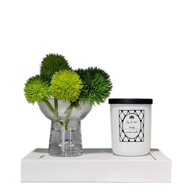 

Model room Modern wine cabinet living room, creative soft decoration home accessories