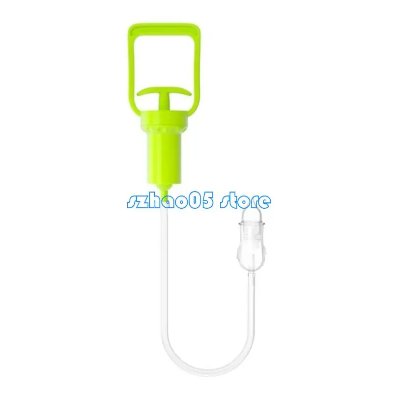 

85LE Нежный детский назальный аспиратор с ручным управлением и противообратными клапанами, мягкая силиконовая насадка