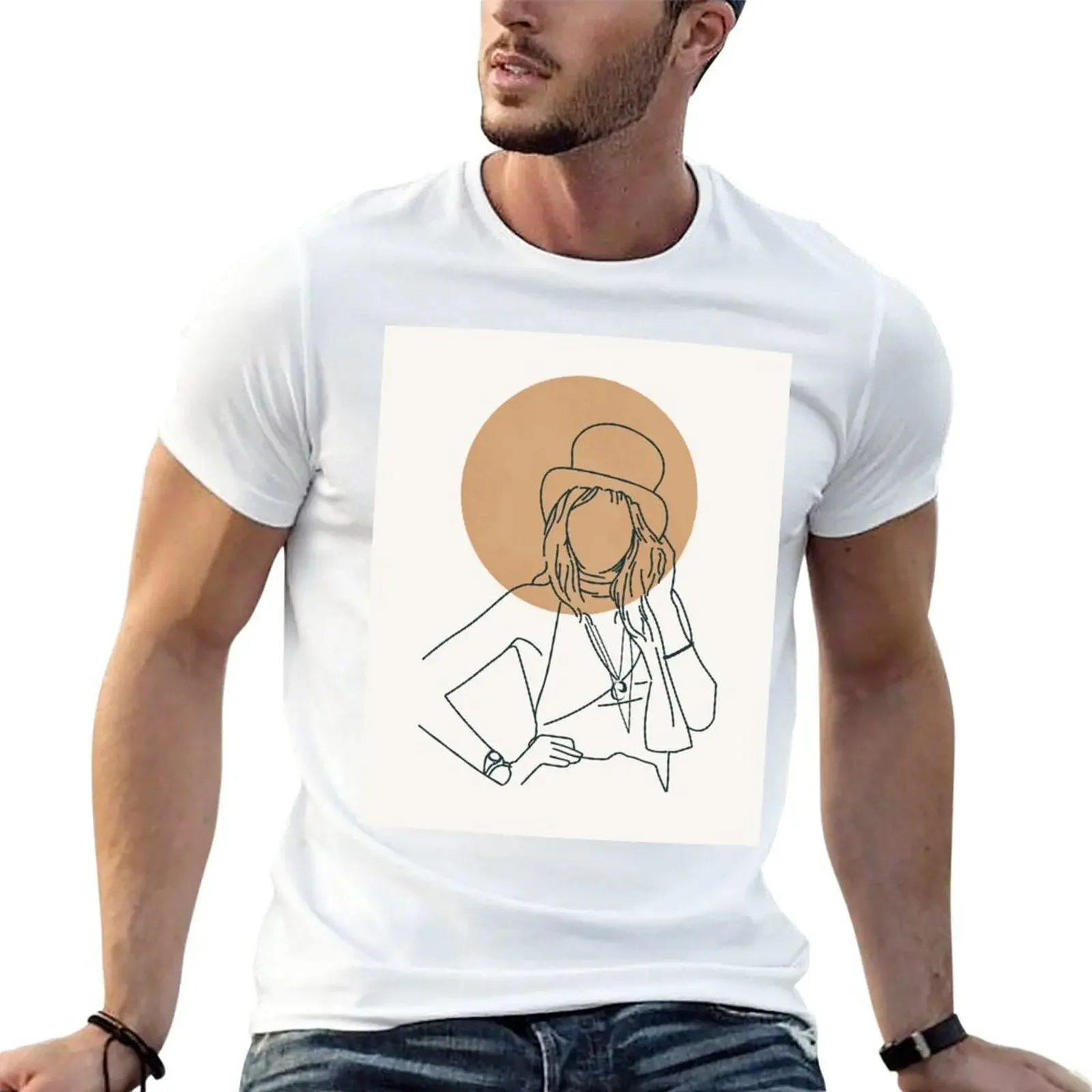 

New Stevie Nicks Line Art T-Shirt funny t shirt custom t shirt summer clothes big and tall t shirts for men