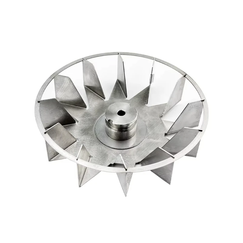 170Mm 304 stainless steel wind wheel centrifugal fan impeller for oven