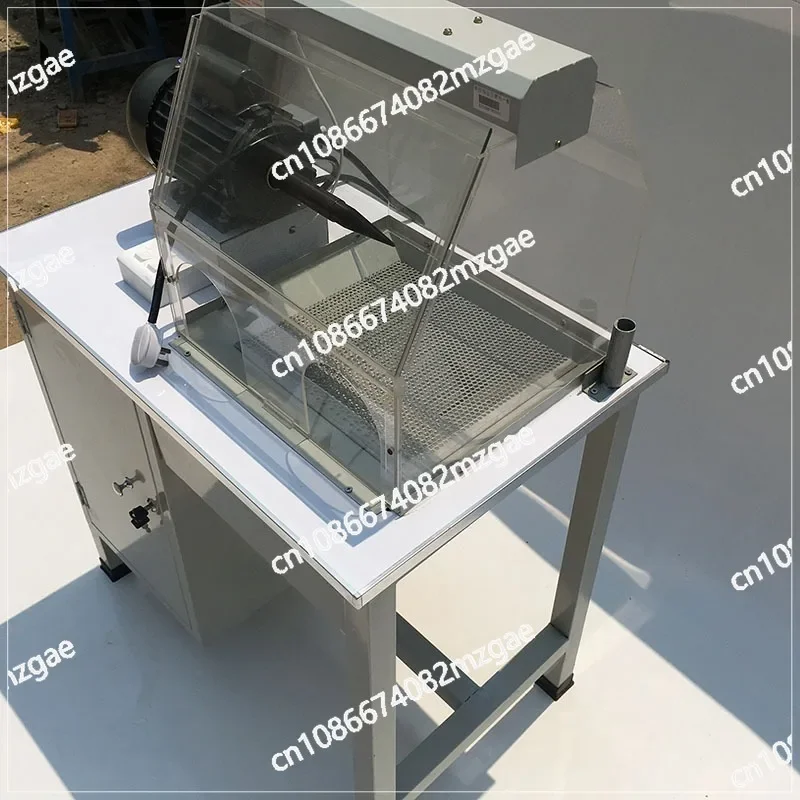 Frequency conversion speed control cloth wheel polishing machine jewelry hardware repair electric sander with vacuum vacuum