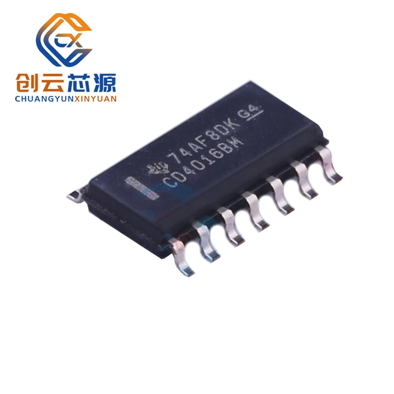 

10pcs New 100% Original CD4016BM96 Integrated Circuits Operational Amplifier Single Chip Microcomputer SOIC-14