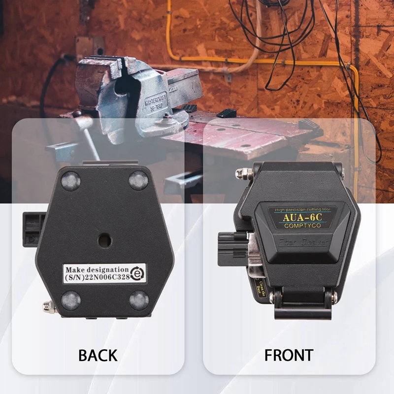 Cuchillo de corte de Cable de fibra de AUA-6C FTTT, cortador de herramientas de cuchilla de alta precisión, 16 hojas de superficie