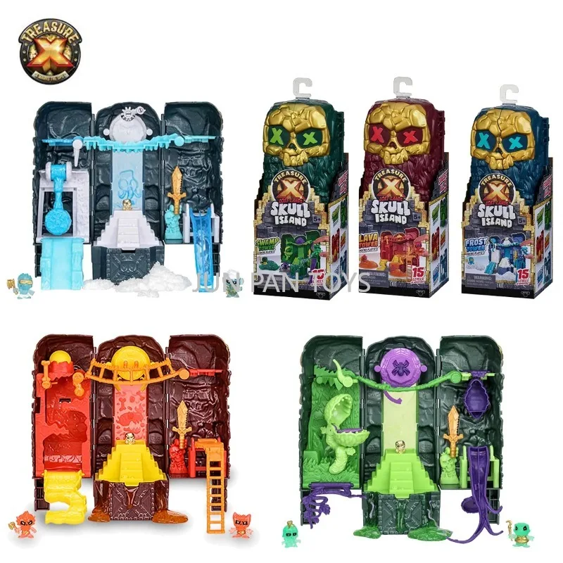 Original Treasure X Lost Lands Skull Island Swamp Lava Frost Tower