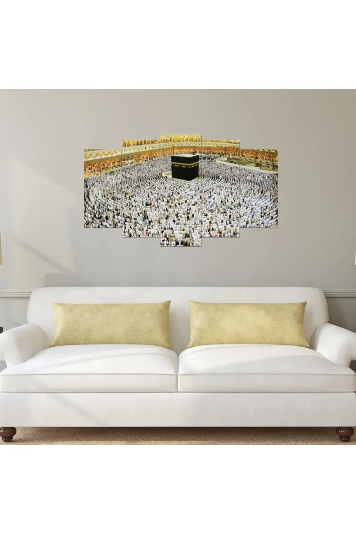 DOLBOVI Kabe landscape religious 5 piece canvas wall painting