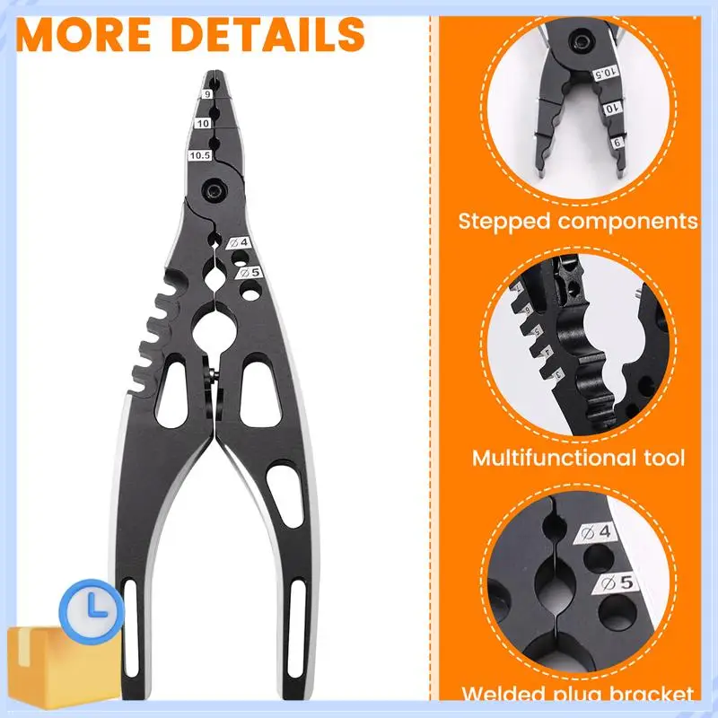 

ABTK-Professional Multi Tool Metal Clamp Shock Pliers Ball Head Clip For RC 1/8 1/10 1/14 RC Car Crawler
