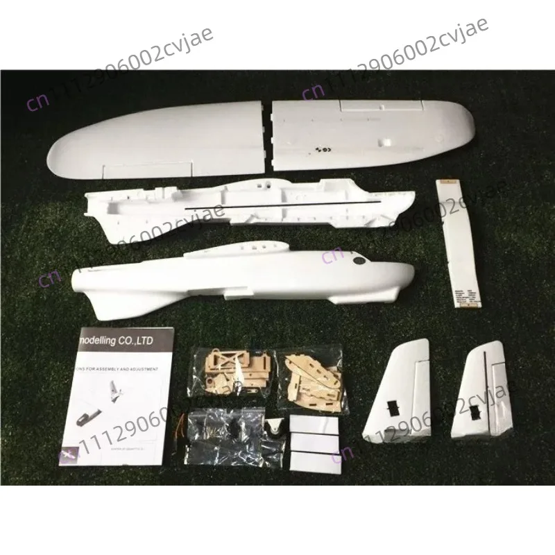 Mini Talon X-UAV White EPO RC Glider Flying Plane Fixed Wing Hobby Aircraft Model Available In KIT & PNP Version