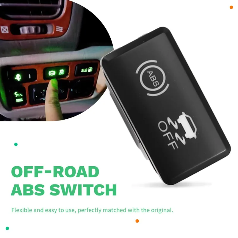 Mega SaleFor Land Cruiser LC100 LX4500 4700 Off-Road ABS Switch Anti-Slip Switch Disconnect Wiring Harness ABS Side Slip Switc