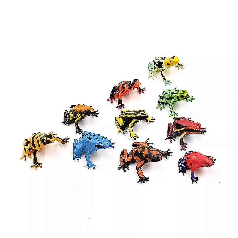 

miniature model frog 10pcs/set