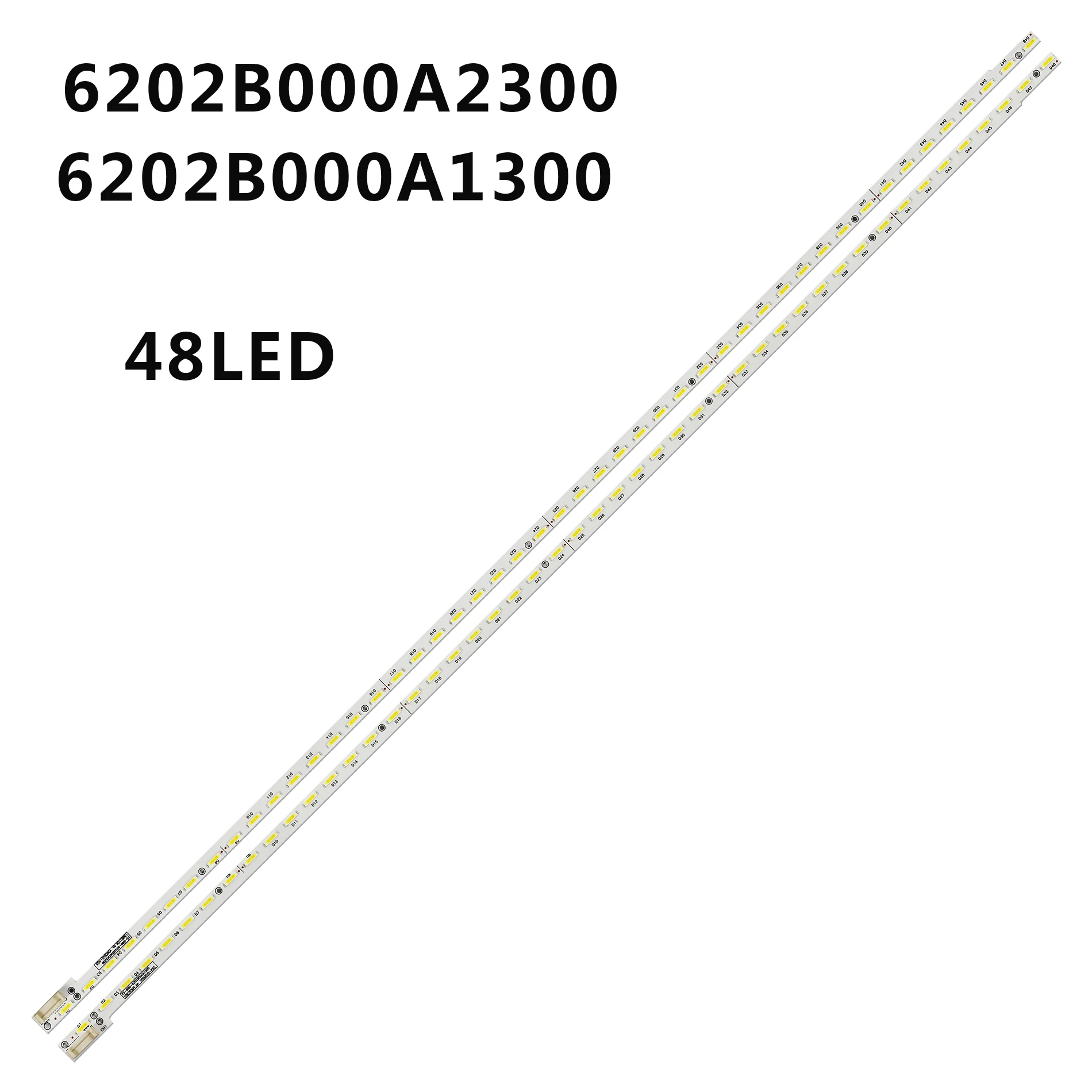 

New LED TV's LED Backlight Strips Bar 6202B000A1800 6202B000A2800 6202B000A1300 6202B000A2300 E117098 1N31A59A0A 1N31A61F0