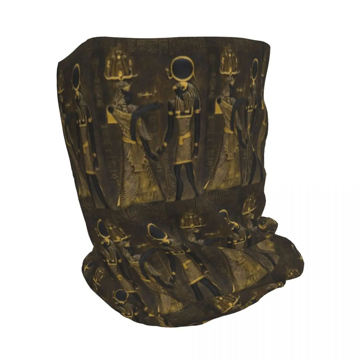 Ancient Egypt God Horus And Anubis Egyptian Pharaoh Bandana Neck Cover Magic Scarf Multi-use Face Mask Beanies Hat for Adult