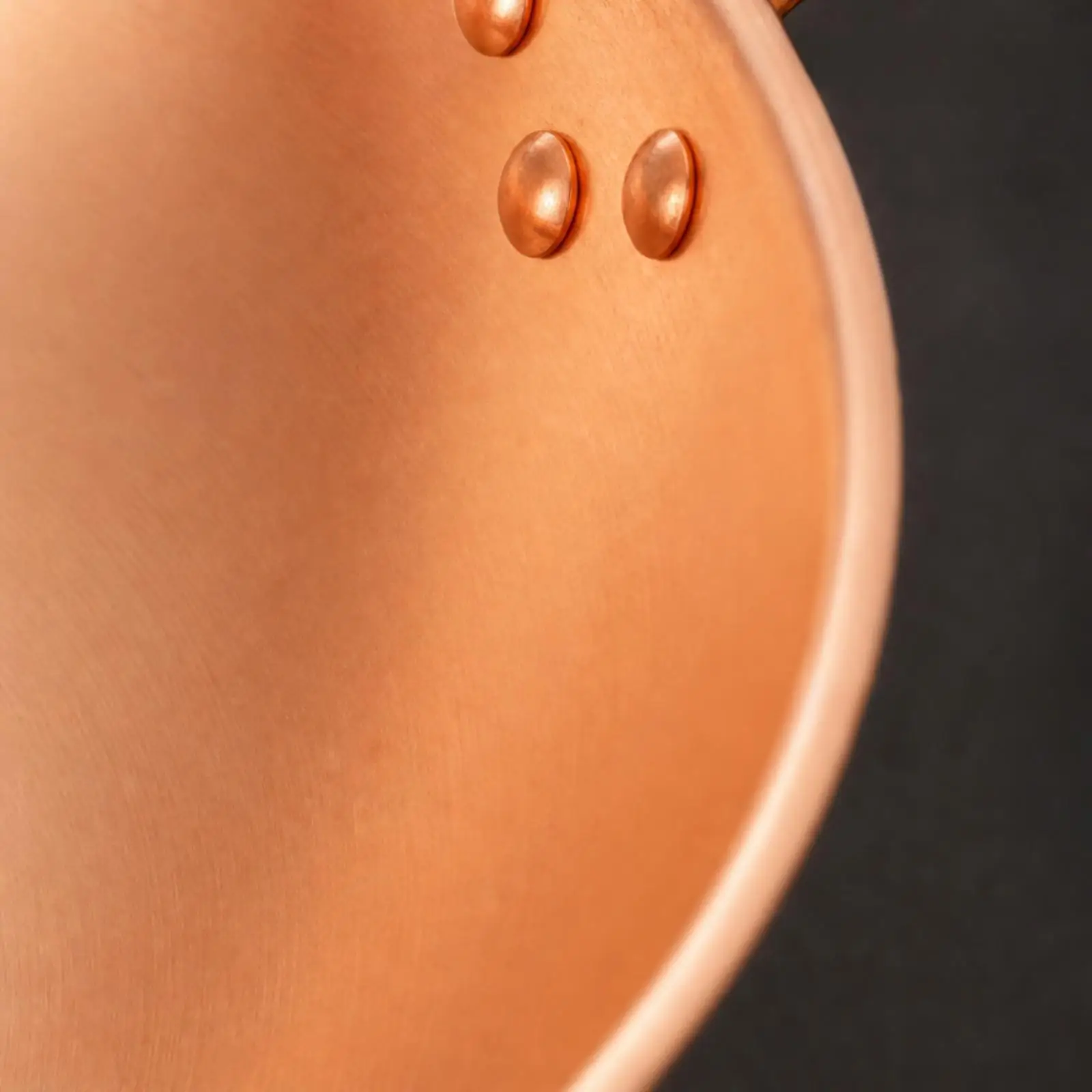 Long-Lasting Round Copper Wok with Flat Bottom Heavy-Duty Copper Wok with Dual