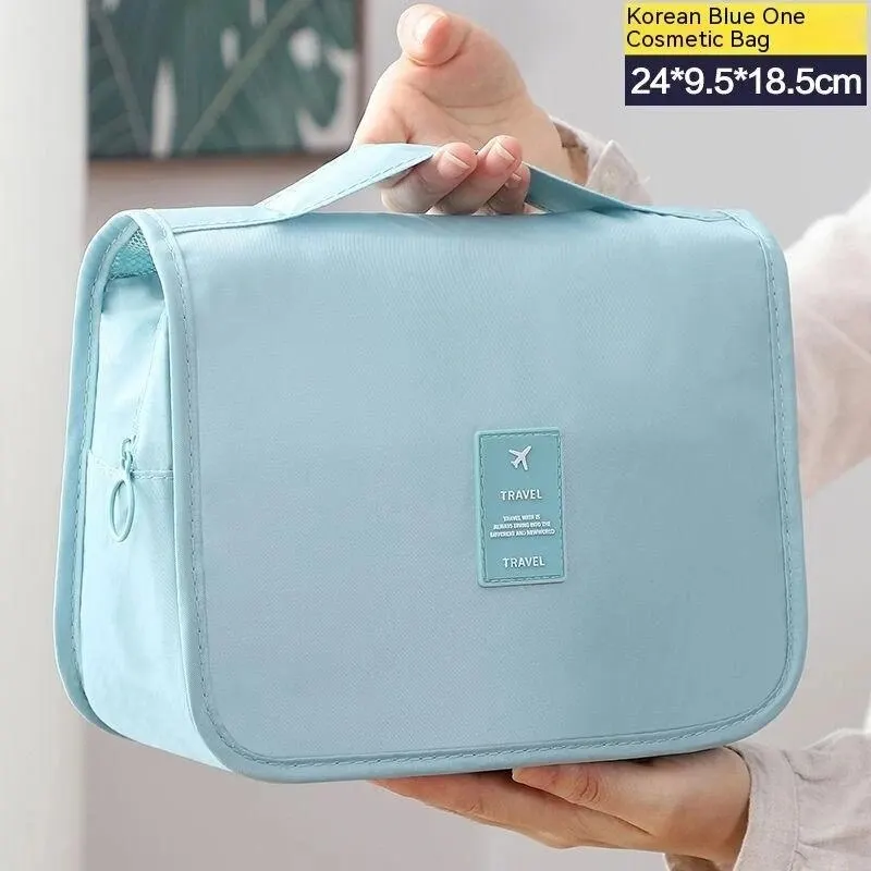 Online Small Portable Simple Girl Heart Wash Large Capacity Mens Cosmetic Hook Bag