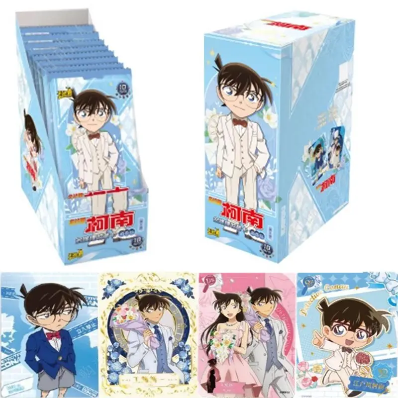 

KAYOU New Detective Conan Card Insight Pack Genuine Authorized Famous Reasoning Rachel Moore UR Collection Card Kids Toy Gifts