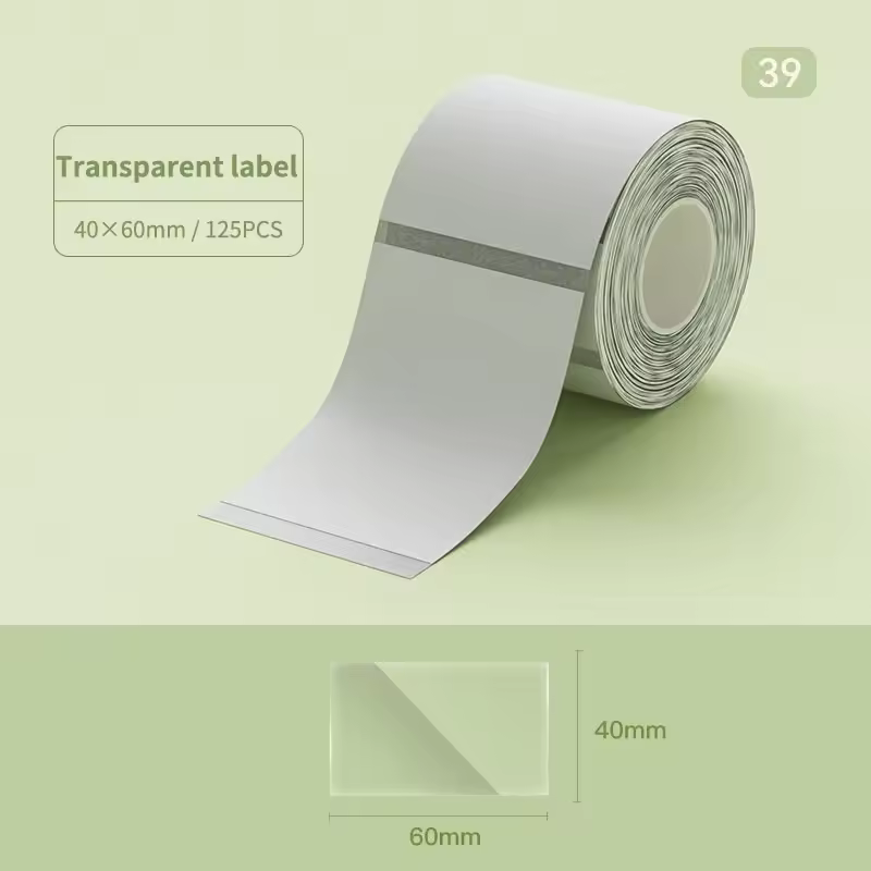 Niimbot B21/B1/B3S Thermal Label Sticker Paper Printable White 20-50mm Width Clothing Tag Commodity Price Food Self-Adhesive - Image 9
