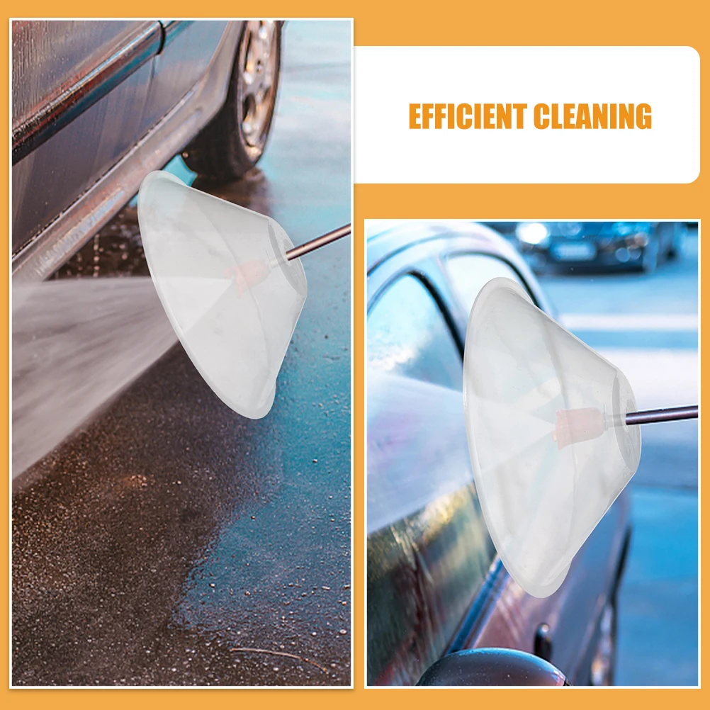 

2Pcs Nozzle Splash Guard Anti- Nozzle Splashproof Cover for Pressure Washer Cleaner Sprayer Drift Guard Fan