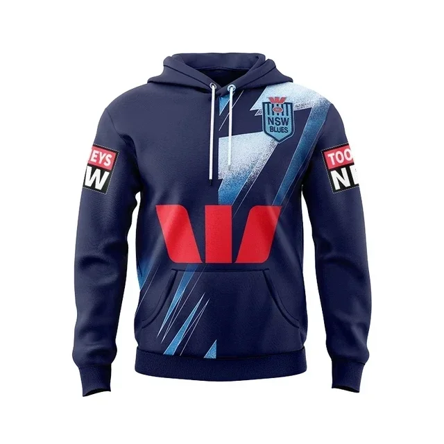 التخصيص 2023 NSW Blues State Of Origin Training Rugby Jersey Kids - نسائي - مقاس الرجال: S-5XL (طباعة رقم الاسم المخصص)